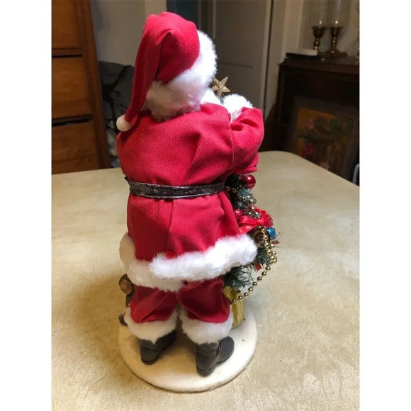 Possible Dreams Santa Claus with Christmas Tree & Puppy Figurine Holiday Decor - Picture 6 of 9